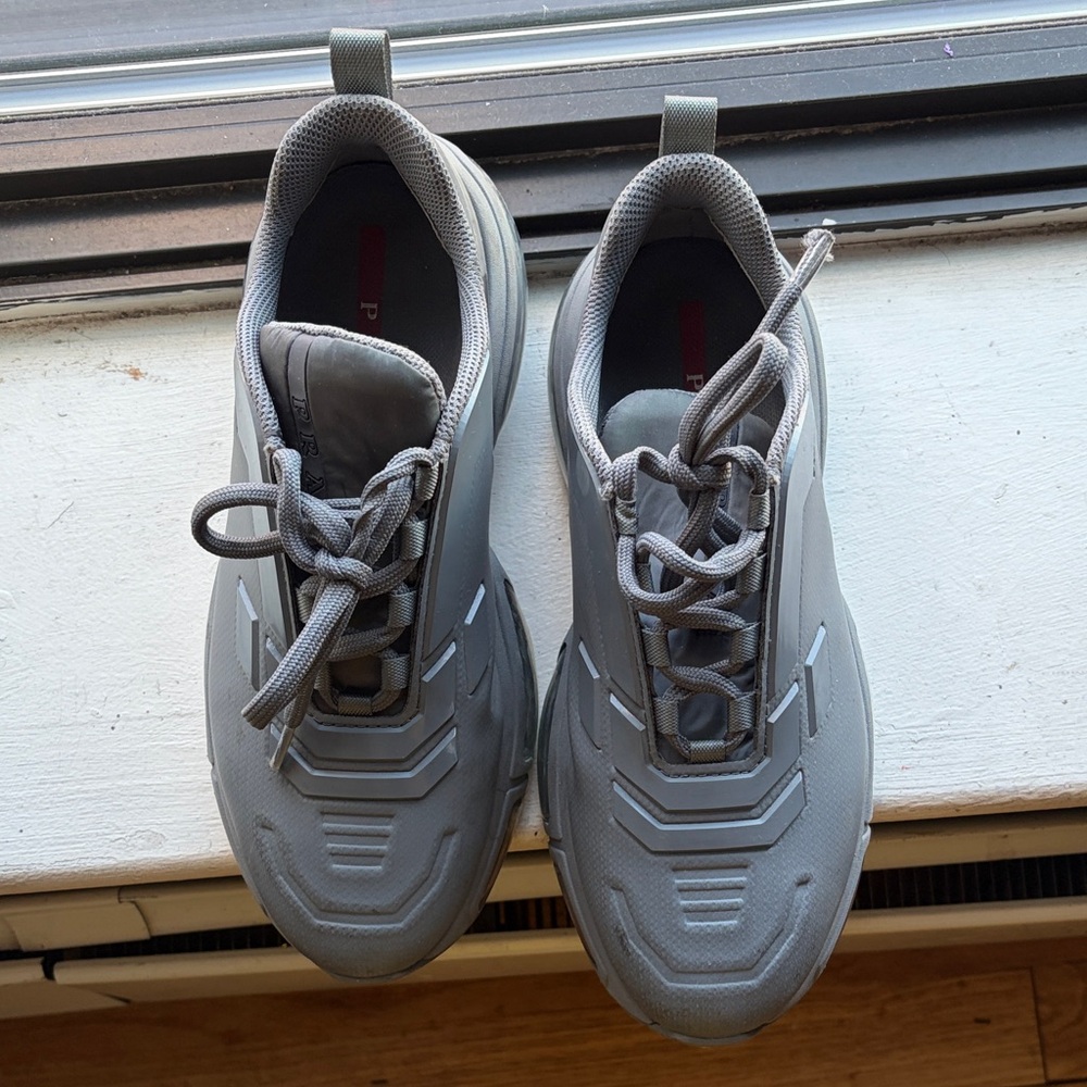 Prada Gray Women's Sneakers
